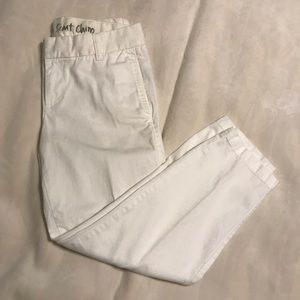 White J Crew broken in Scout Chino size 4